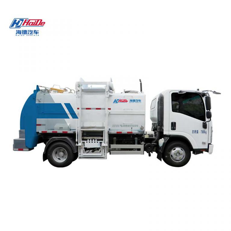 CHD5070ZZZQLE6-Self-loading-and-Unloading-Garbage-Truck2