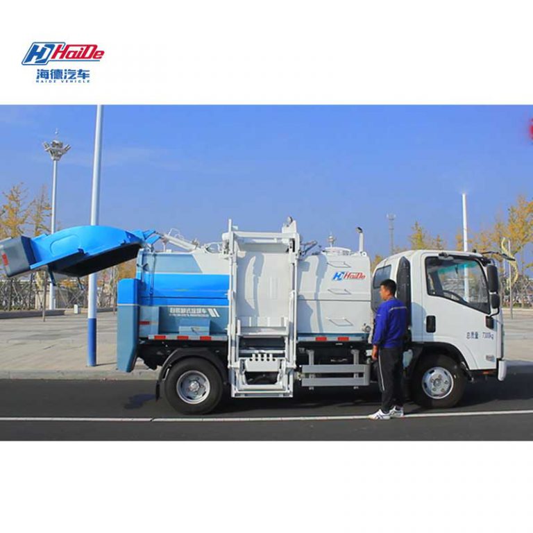 CHD5070ZZZQLE6-Self-loading-and-Unloading-Garbage-Truck3
