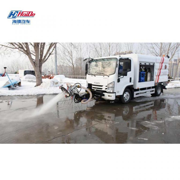 CHD5070TWQQLE6-Alta presión-agua-carretera-marcado-línea-limpieza-camión7