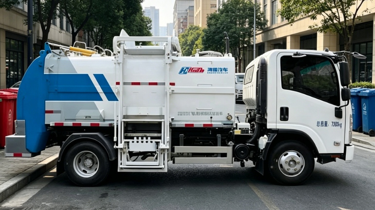 Innovative eco-friendly sanitation vehicles enhancing urban waste management