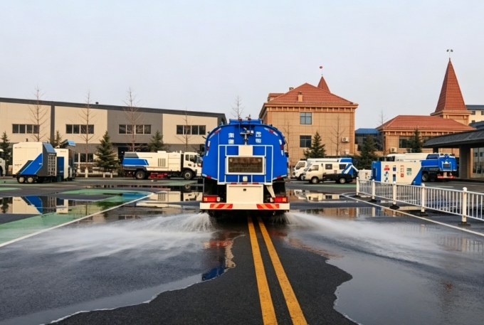 Smart road cleaning trucks combine automated controls, efficiency, and full-cycle reliability